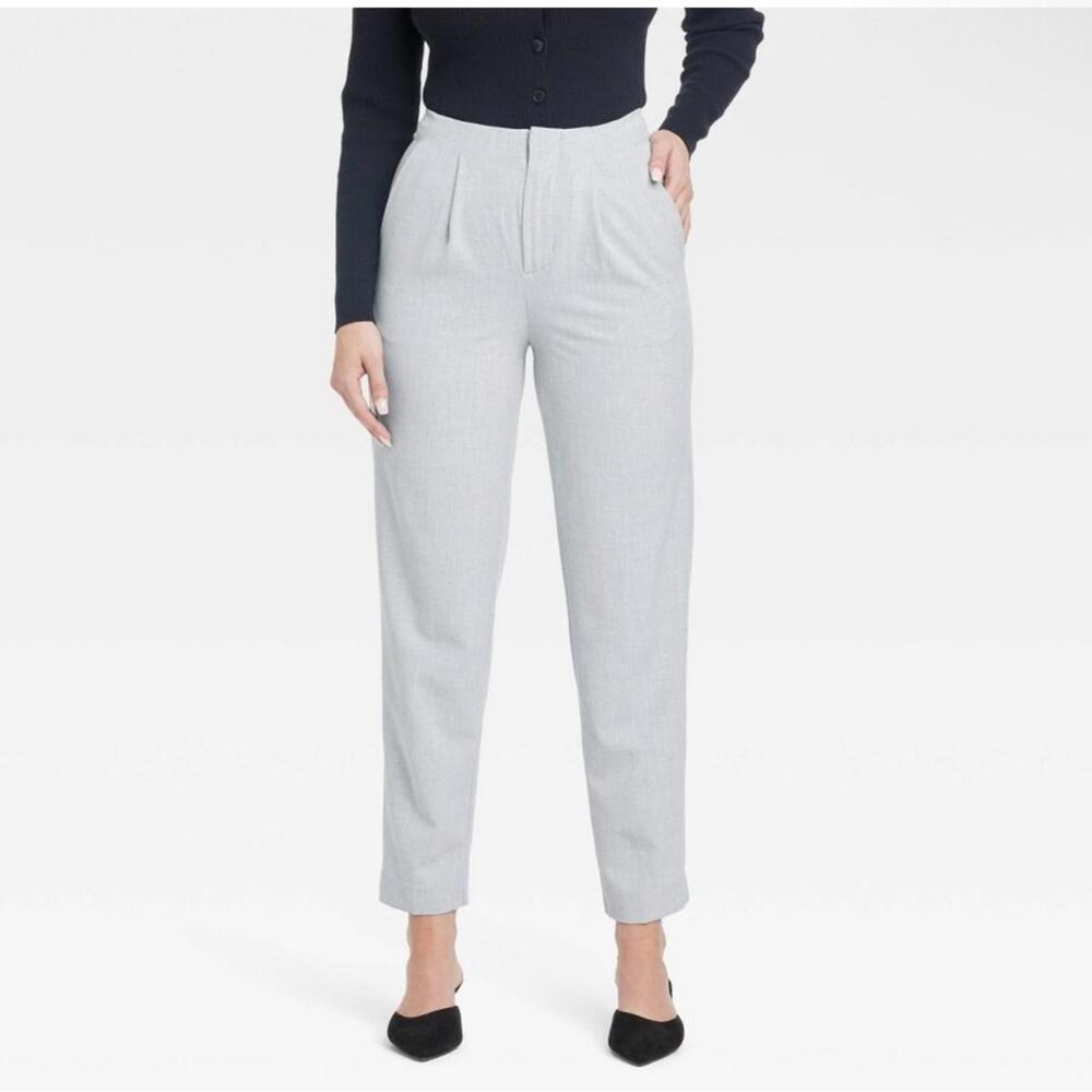 NWOT a new day Light Gray Women's Trousers Sz 10